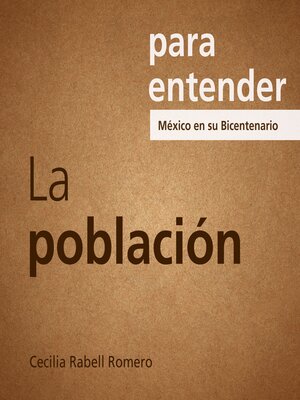 cover image of La Población